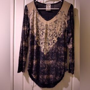 Vocal bling top-small like new